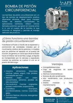 Infografía: Bombas de pistón circunferencial