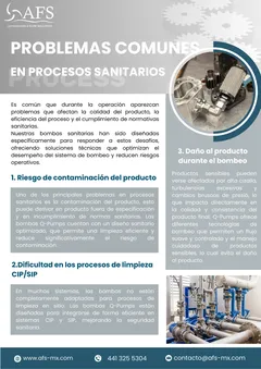 Infografía: Problemas comunes en procesos sanitarios y cómo solucionarlos